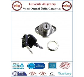 Çekmece & Dolap Kilidi - Oval